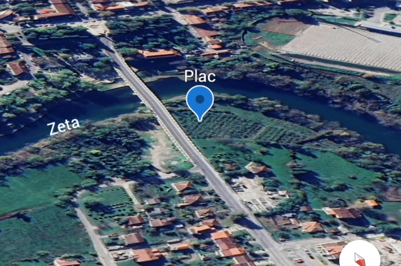 Na prodaju zemljište na obali rijeke Zete - Danilovgrad